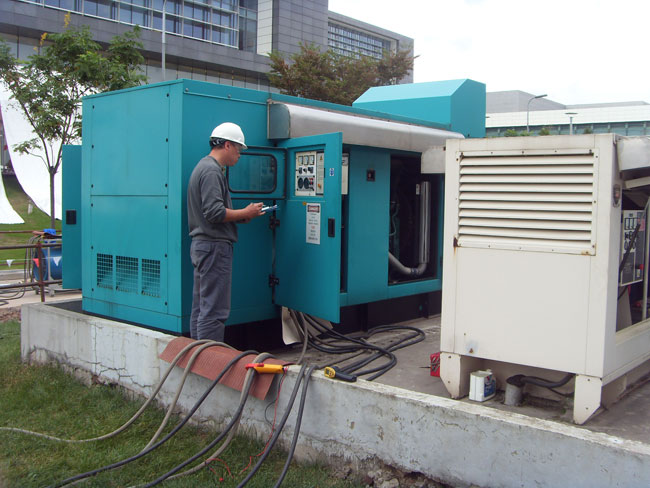 高明发电机出租